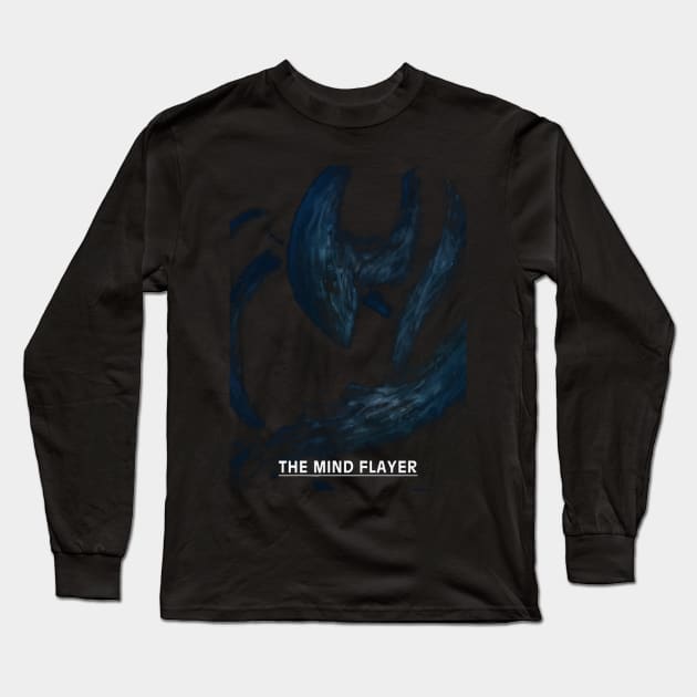 The Mind Flayer Long Sleeve T-Shirt by christinehearst